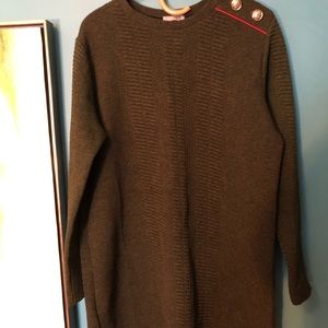 Zara Collection Military Long Sweater